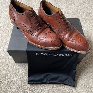 Beckett Simonon Fuil Brogue Dress shoes
